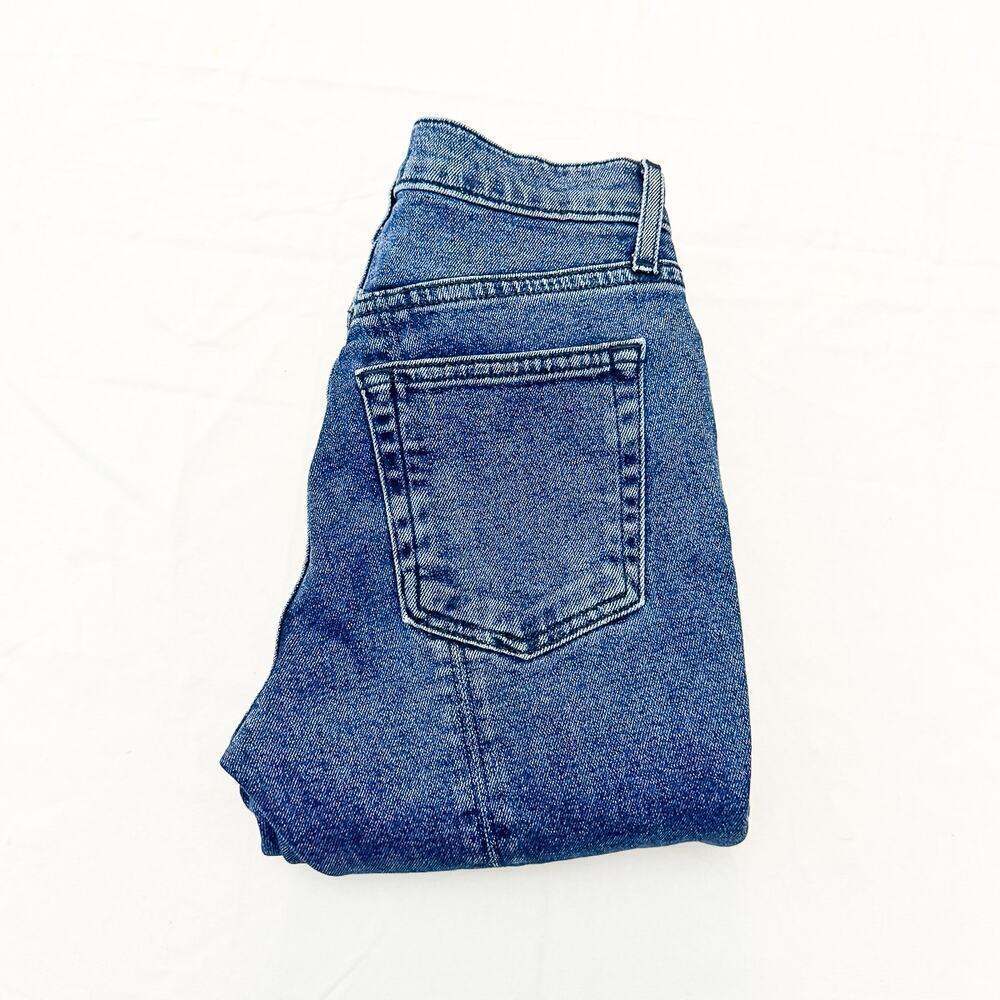 Cotton Citizen Dark Wash Split Hem Seam Denim Jeans Size 23